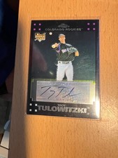 2007 Topps Chrome Troy Tulowitzki #331 Autograph Rookie RC Colorado Rockies picture