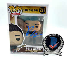 PETE WENTZ SIGNED AUTOGRAPH FUNKO POP BECKETT BAS FALL OUT BOY picture