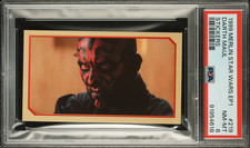 1999 Merlin Star Wars Episode I Stickers Darth Maul #219 🔥RARE ROOKIE STICKER🔥 picture