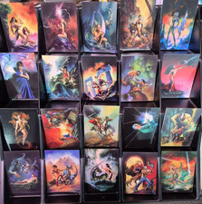 Vintage 1994 Julie Bell Fantasy Art Complete 46-Card Base Set - Near Mint picture