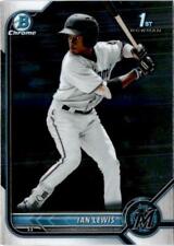 2022 Bowman #BCP-96 Ian Lewis Miami Marlins picture