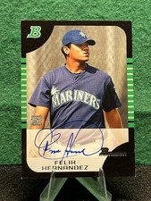 Felix Hernandez 2005 Bowman #150 Autographs (RC, AU) picture