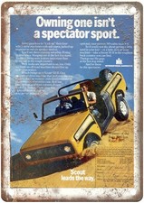 1978 International Vintage Automobile Ad Retro Look Metal Sign AM9027 picture