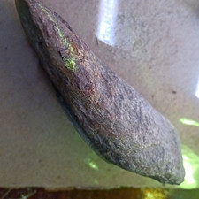 Native American Stone Tool Used By Iroquois Tribe Found In Ground Salamanca Ny picture