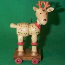 'Yesteryears Reindeer' 'Tree Trimmer' Series Hallmark 1977 Ornament - NEW  picture