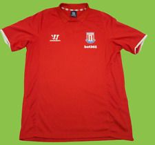 -** STOKE CITY FOOTBALL SHIRT WARRIORS SIZE L EXCL picture