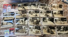 Nice Lot Of 1936 Parade Photos - Crete Illinois - Crisp B&W 4x6 Signs Vintage picture