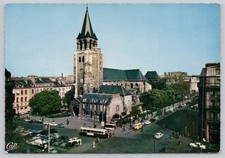 Church of St-Germain-des-Pres Paris France Vintage Continental French Postcard picture