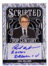 4 / 8 2024 Leaf Pop Century Paul Williams Scripted Auto Autograph picture