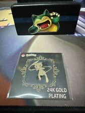 Pokémon Mew 24k Plated Metal Sticker picture