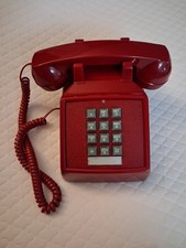 New Vintage Western Electric Red Touch-Tone Telephone  picture