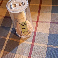 Japanese Handmade Bamboo Matcha Tea Whisk (Chasen) with Clear Plastic Case picture