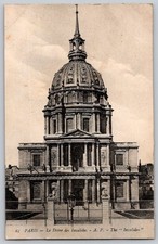 Vintage Paris France Le Dome des Invalides Postcard picture