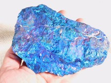BIG Bright IRIDESCENT Peacock Copper Chalcopyrite or Peacock Ore Mexico 892gr picture