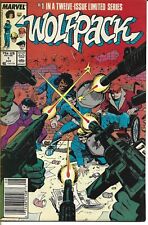 WOLFPACK #1 MARVEL COMICS 1988 BAGGED AND BOARDED picture