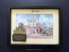 Disney D23 2026 Beyond Magic Disneyland Castle Concept Art Frame Pin LE 100 Seal picture