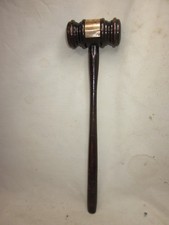 rare antique gavel 1924 National Exchange President Jackson Hermitage home wood picture