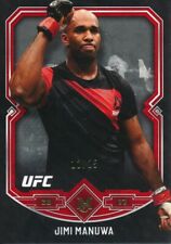 2017 TOPPS UFC MUSEUM COLLECTION #45 JIMI MANUWA RED RUBY PARALLEL CARD #12/25 picture
