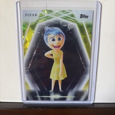 2026 Topps Pixar Inside Out JOY Black Diamanté 03/10🔥 picture