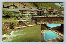 Gatlinburg TN-Tennessee, Edgewater Motel, Advertising, Vintage Postcard picture
