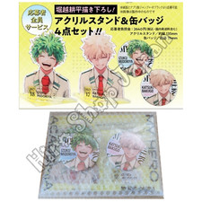 My Hero Academia Acrylic Stand Can Badge Set JUMP GIGA Spring Applicants picture