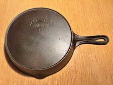 Vintage Vollrath No. 7 Cast Iron Skillet with Heat Ring Awesome Condition 1940s picture