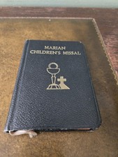 Marian Children's Missal By Sister Mary Theola 1958 Hardcover picture