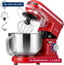 Stand Mixer, 660W 10 Speed 6 Quart Tilt-Head Kitchen Electric Food Mixer with Be picture