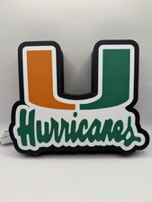 Miami Hurricanes Light Up LED Neon Sign - NCAA Football Florida Athletics Sports picture