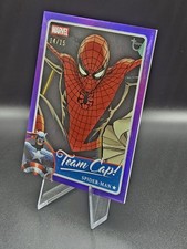 2026 Topps Brooklyn Collection Marvel Team Cap Spider-Man /15 picture