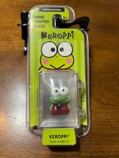 Keroppi Hand Crafted Glass #48075 Limited Edition Collectible Sanrio Frog picture