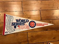 Chicago Cubs Vintage 1984 NL Champions PHANTOM WORLD SERIES Roster Full Pennant picture