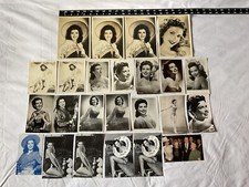 ANN MILLER ORIGINAL 5 X 7 DBLWT, POSTCARDS, ARCADE & SMALLER PROMO IMAGES X 24 picture
