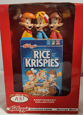 2006 Kellogg's Rice Krispies Saving Bank 100th Anniversary Collectible SNAP CRAC picture
