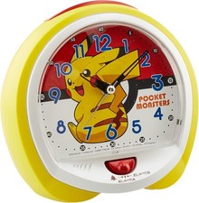 Pokemon Pikachu Talking Alarm Clock Yellow Pocket Monsters Seiko Japan picture