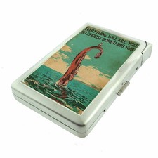 Choose Something Fun Cigarette Case with lighter ID Holder Wallet  picture