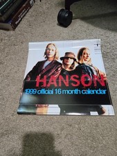 Vintage 1999 Hanson Official 16 Month Wall Calendar picture
