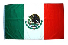 3x5 Mexico Flag - Polyester Mexican Flag with Brass Grommets picture