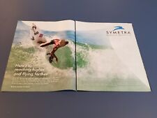 BETHANY HAMILTON Symetra Poster Print Ad Rare Photo Pro Surfing Surfer  picture