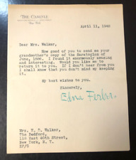 1942 Edna Ferber Signed Letter Novelist and playwright - 