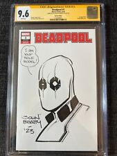RARE 1/1 Deadpool #1 - Sketch & Signed By John Beatty (Secret Wars #8 artist) picture
