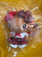 🌸new Sanrio Hello Kitty Tan Hawaii - 6” tall plush doll Keychain Gyaru Japan picture
