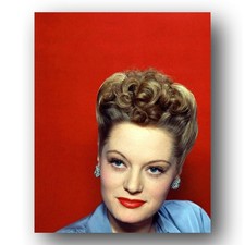 Alexis Smith Photo 8x10 Color Portrait 1946 Film Star picture