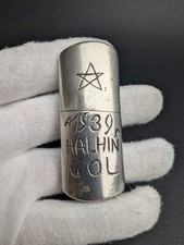 RARE 1939 HALHIN GOL WW2 Hand Made TRENCH ART LIGHTER WORKING picture