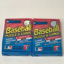 1989 Donruss CELLO Pack with Warren Spahn + Dumond Kings Cory Snyder On back picture