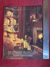 Glenlivet Scottish Whiskey Christmas Theme 1988 Print Ad - Great To Frame picture