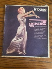RARE Chicago Tribune W/ MARILYN MONROE - The Fascinating ‘50s - 1976 picture