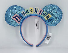 Disneyland Marquee Sign Headband 2021 Mickey Disney Parks Ears Happiest Place picture