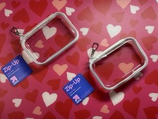 Target Up & Up Brand Mini Hard-Sided Case Keychain Set of 2 picture