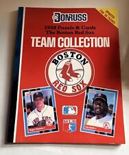 Donruss 1988 Uncut Baseball Cards & Puzzle Team Collection Boston Red Sox- picture